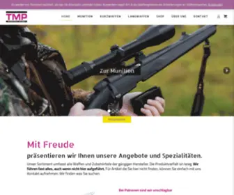 TMpguns.ch(TMP Waffen GmbH) Screenshot