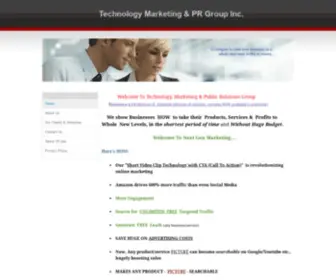 TMPRgroup.com(                           Technology Marketing & PR Group Inc) Screenshot