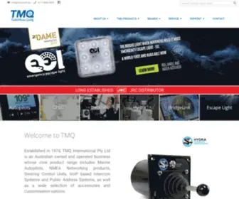 TMQ.com.au(TMQ International) Screenshot