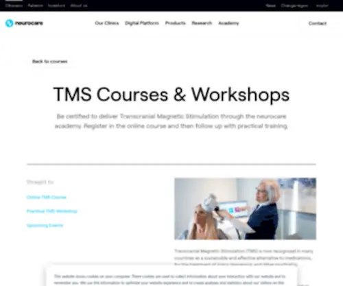 TMS-Academy.com(TMS Courses & Workshops) Screenshot