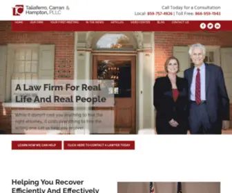 TMSCK.com(Personal Injury Attorney Covington) Screenshot