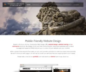 TMsdesign.co.uk(Web Design Surrey) Screenshot