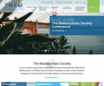 TMsforacure.org(The Mastocytosis Society) Screenshot