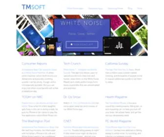 Tmsoft.com(Official Home of White Noise) Screenshot