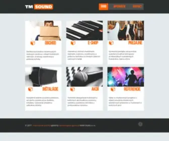 Tmsound.sk(TM Sound) Screenshot