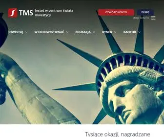 TMS.pl(Forex, CFD, Indeksy, Broker) Screenshot