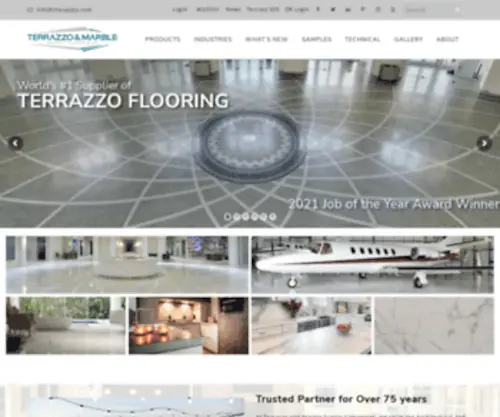 Tmsupply.com(Terrazzo and Marble Supply Companies) Screenshot