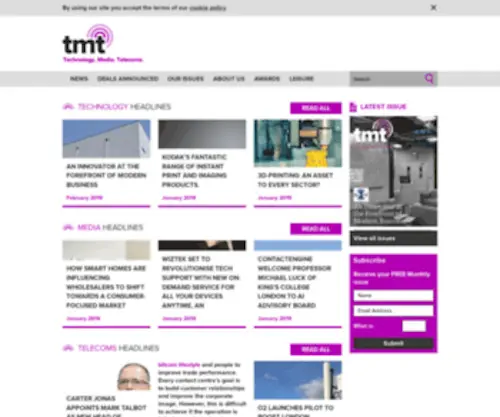 TMT-Magazine.com(TMT News) Screenshot