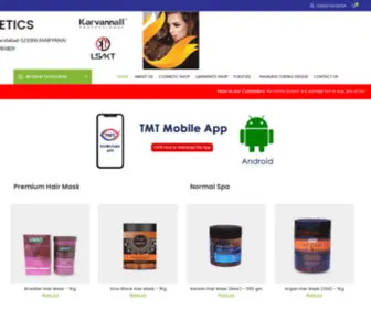 Tmtimports.com(Quality Cosmetic Products for Saloon) Screenshot