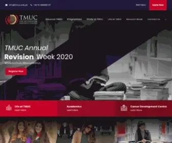 Tmuc.edu.pk(The Millennium Universal College) Screenshot