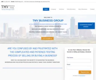 TMvbusinessgroup.com(Full-Service Business Brokerage and Advisory Firm) Screenshot