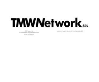 TMwnetwork.it(TMW Network srl) Screenshot