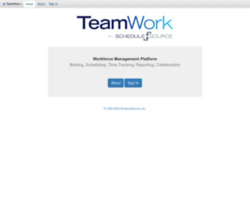 Tmwork.net(TeamWork) Screenshot