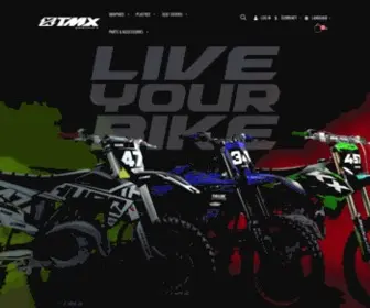 TMX-Graphics.com(Custom motorsport graphic kits) Screenshot