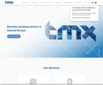 TMX.hu(TeleMax home) Screenshot