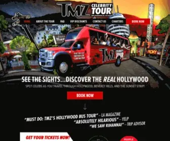 TMztour.com(TMZ Celebrity Tour) Screenshot