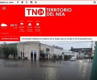 TN24.com.ar(TERRITORIO DEL NEA 24 HS) Screenshot