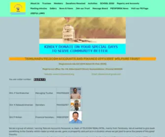 Tnafsoatrust.org(TNTAFO WELFARE TRUST) Screenshot