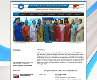 Tnaimahabranch.org(Nursing in Maharashtra) Screenshot