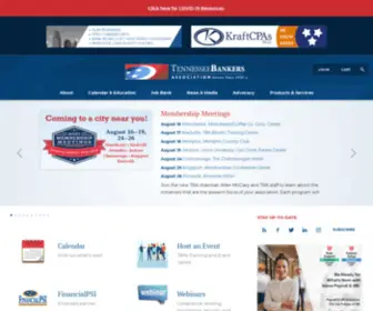 Tnbankers.org(Tennessee Bankers Association) Screenshot