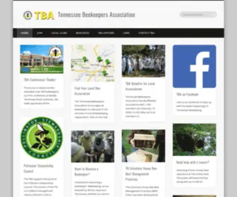 Tnbeekeepers.org(Tennessee Beekeepers Association) Screenshot