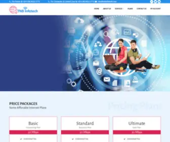 Tnbinfotech.com(TNB Infotech Internet Service Provider (ISP) Delhi) Screenshot