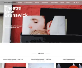 TNB.nb.ca(Theatre New Brunswick) Screenshot