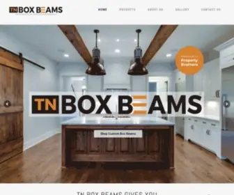 Tnboxbeams.com(TN Box Beams) Screenshot