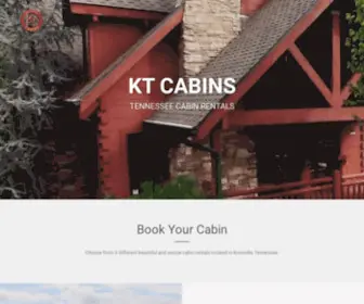 Tncabins4Rent.com(KT Cabins East Tennessee Cabin Rentals) Screenshot