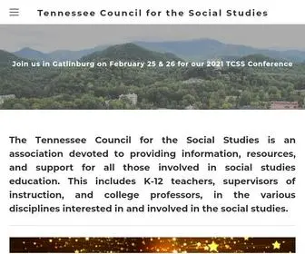 TNCSS.org(The Tennessee Council for the Social Studies) Screenshot