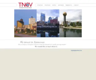 TNCvfund.com(Tennessee Community Ventures) Screenshot