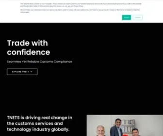 TnetsGlobal.com(Leaders in Customs and Trade Management) Screenshot