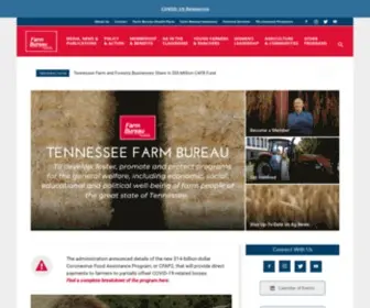 Tnfarmbureau.org(Tennessee Farm Bureau) Screenshot