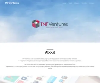 TNfventures.com(TNF Ventures) Screenshot