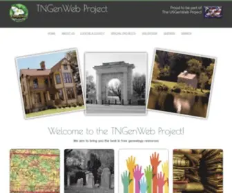 Tngenweb.org(The TNGenWeb Project) Screenshot