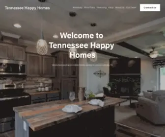 Tnhappyhomes.com(Beautiful Manufactured Homes in TN) Screenshot