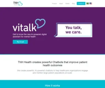 TNH.health(Get to know the new ai) Screenshot