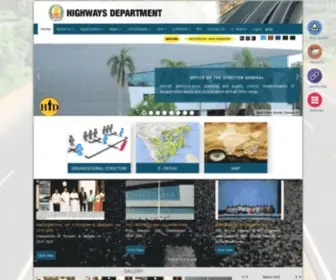 Tnhighways.gov.in(Tamilnadu Highways Home) Screenshot
