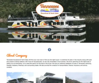 Tnhouseboats.com(Tennessee Houseboats & Yacht Sales) Screenshot