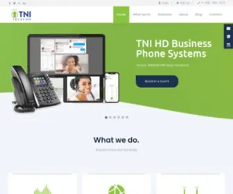 Tnitelecom.com(TNI Telecom) Screenshot