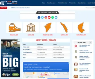 Tnjobzone.com(TN Jobs Zone) Screenshot