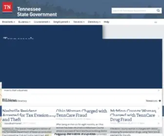 TNK12.gov(State of Tennessee) Screenshot