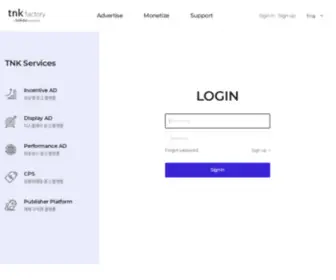 Tnkad.net(Tnk factory(tnk 팩토리)) Screenshot