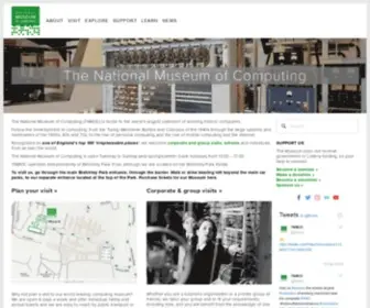 Tnmoc.org(The National Museum of Computing) Screenshot