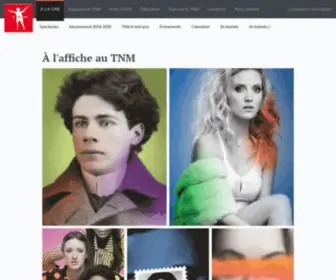TNM.qc.ca(Théâtre du Nouveau Monde) Screenshot