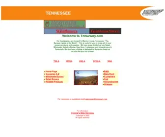 Tnnursery.com("The yellow pages for wholesale nursery catalogs and landscaping products and services you need) Screenshot