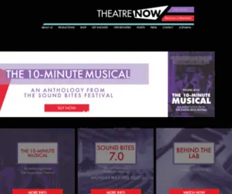 TNNY.org(Theatre Now) Screenshot