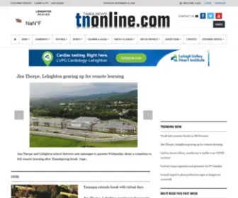 Tnonline.com(Times News Online) Screenshot