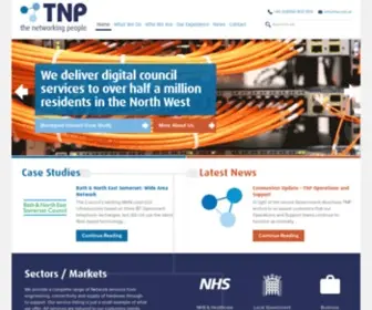 TNP.net.uk(The Networking People) Screenshot