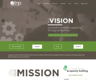 TNpsocal.org(Empowering nonprofits) Screenshot